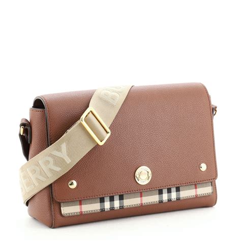 burberry medium note canvas crossbody bag|Burberry camera handbags.